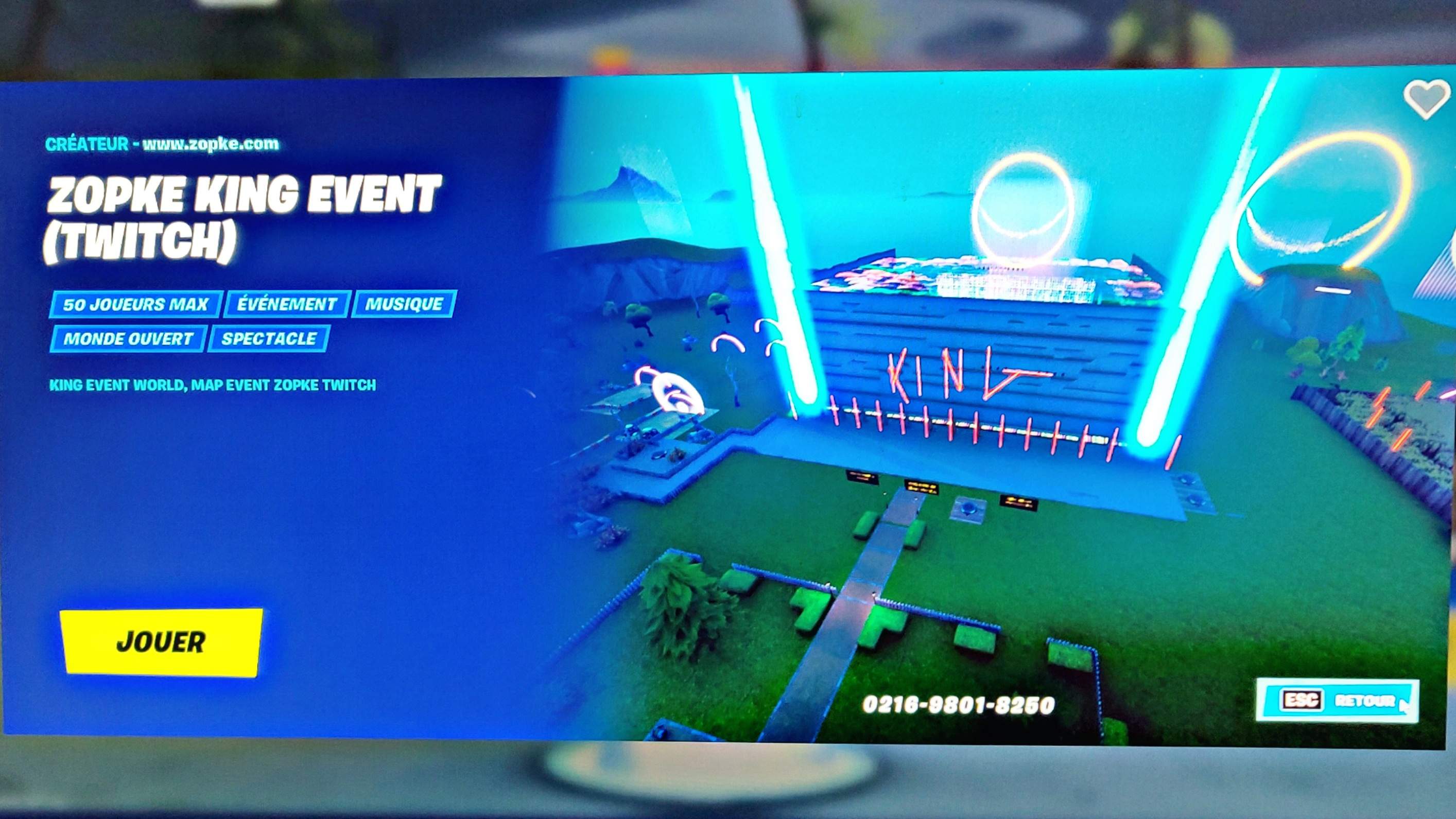 ZOPKE KING EVENT (TWITCH)