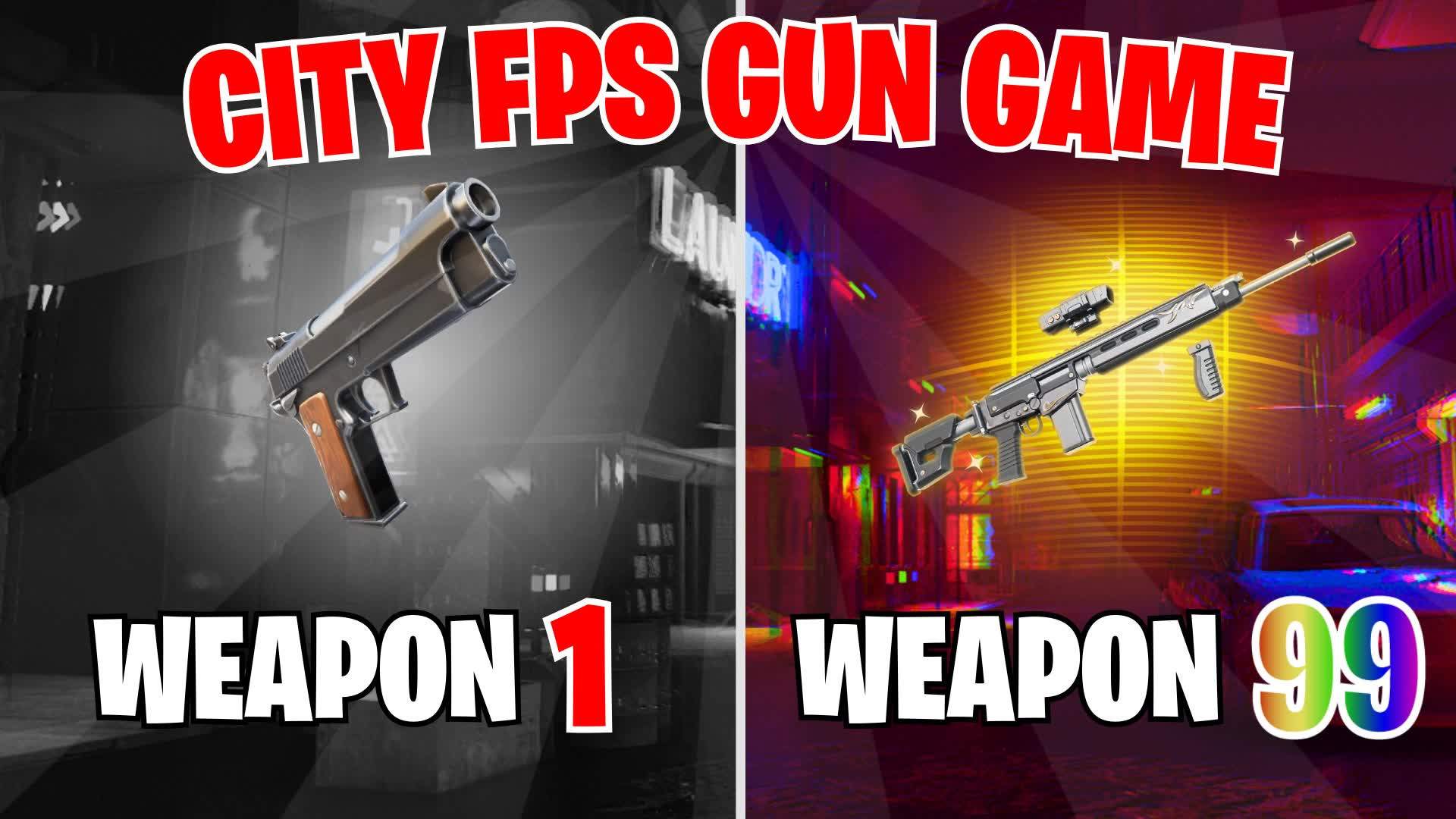 😎 ENDLESS CITY FPS GUN GAME