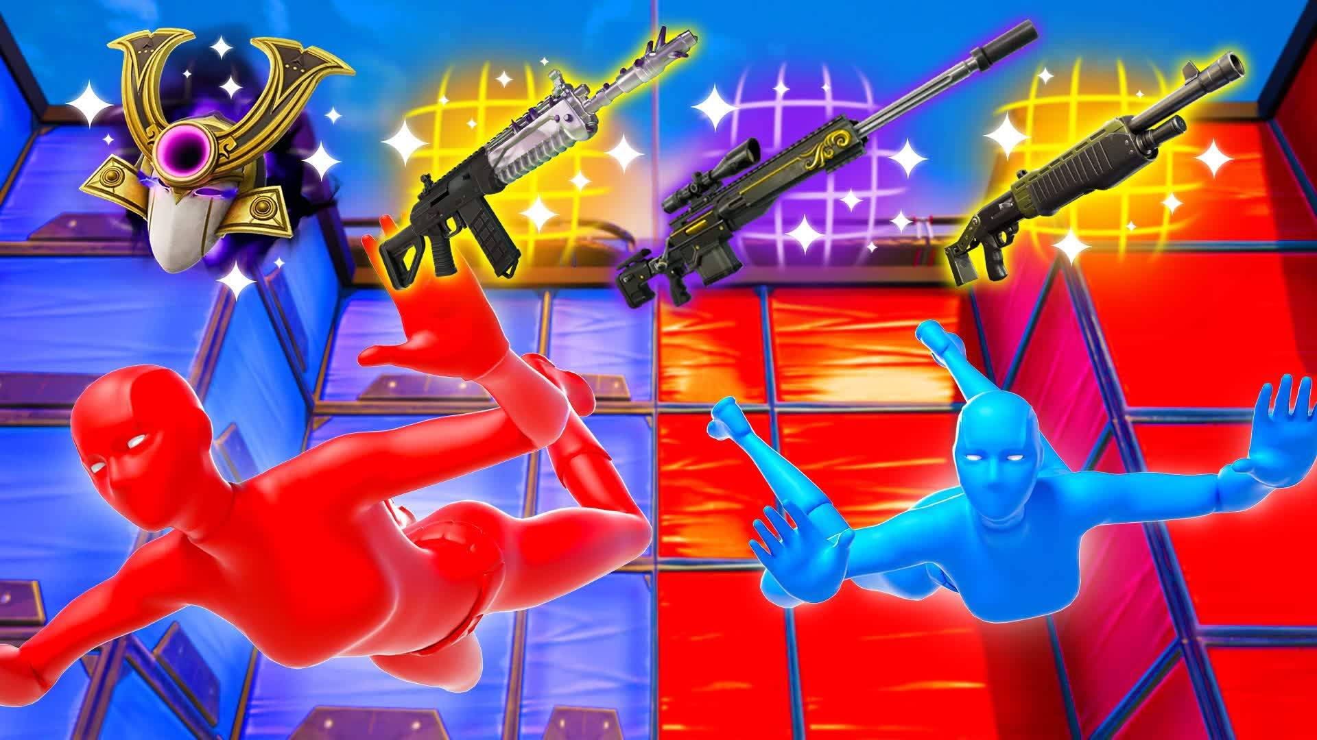 RED VS BLUE HERO 🔴🔵 THE PIT 🎯