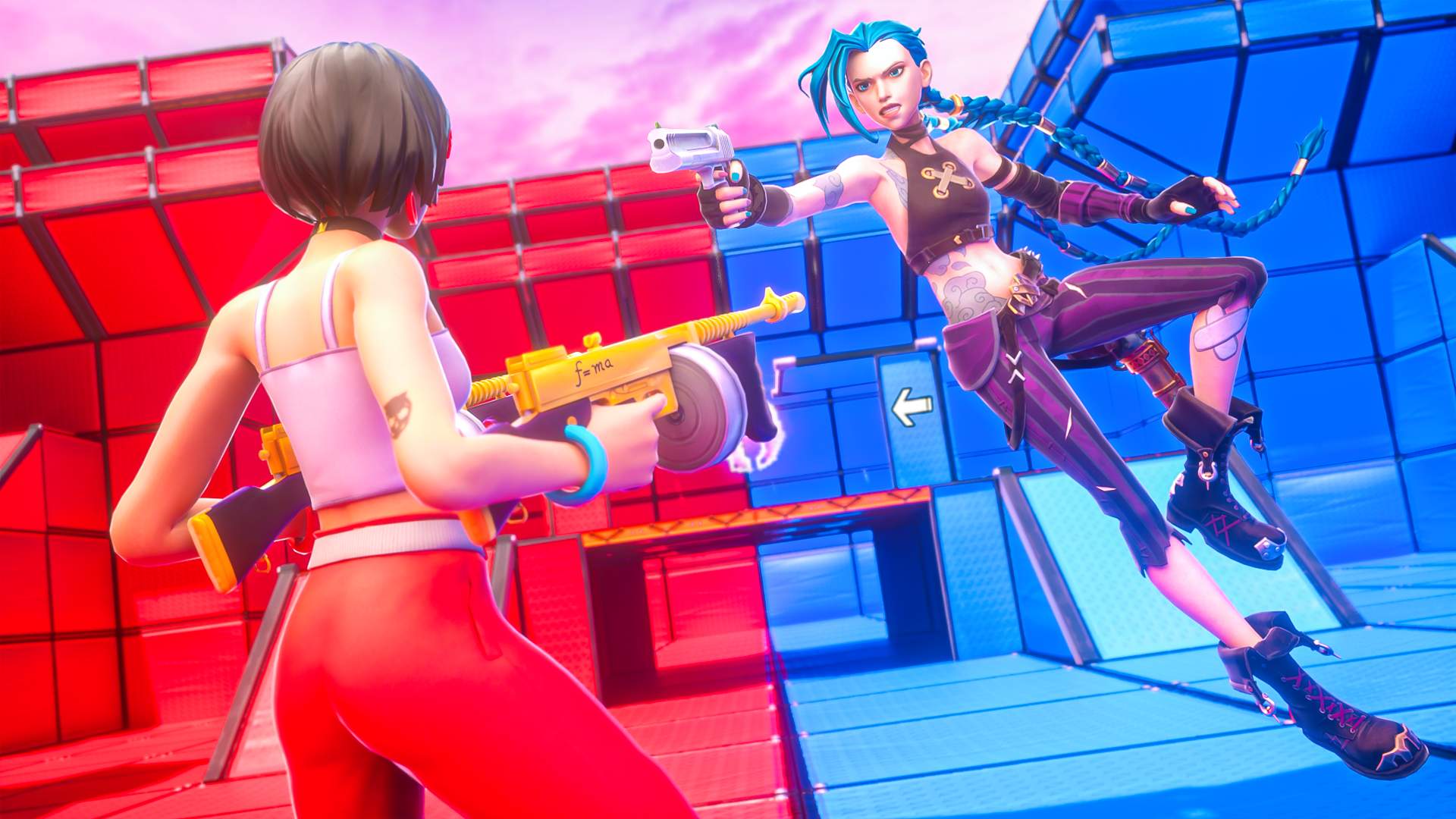 🌟 All Weapons - 🔴 Red vs Blue 🔵