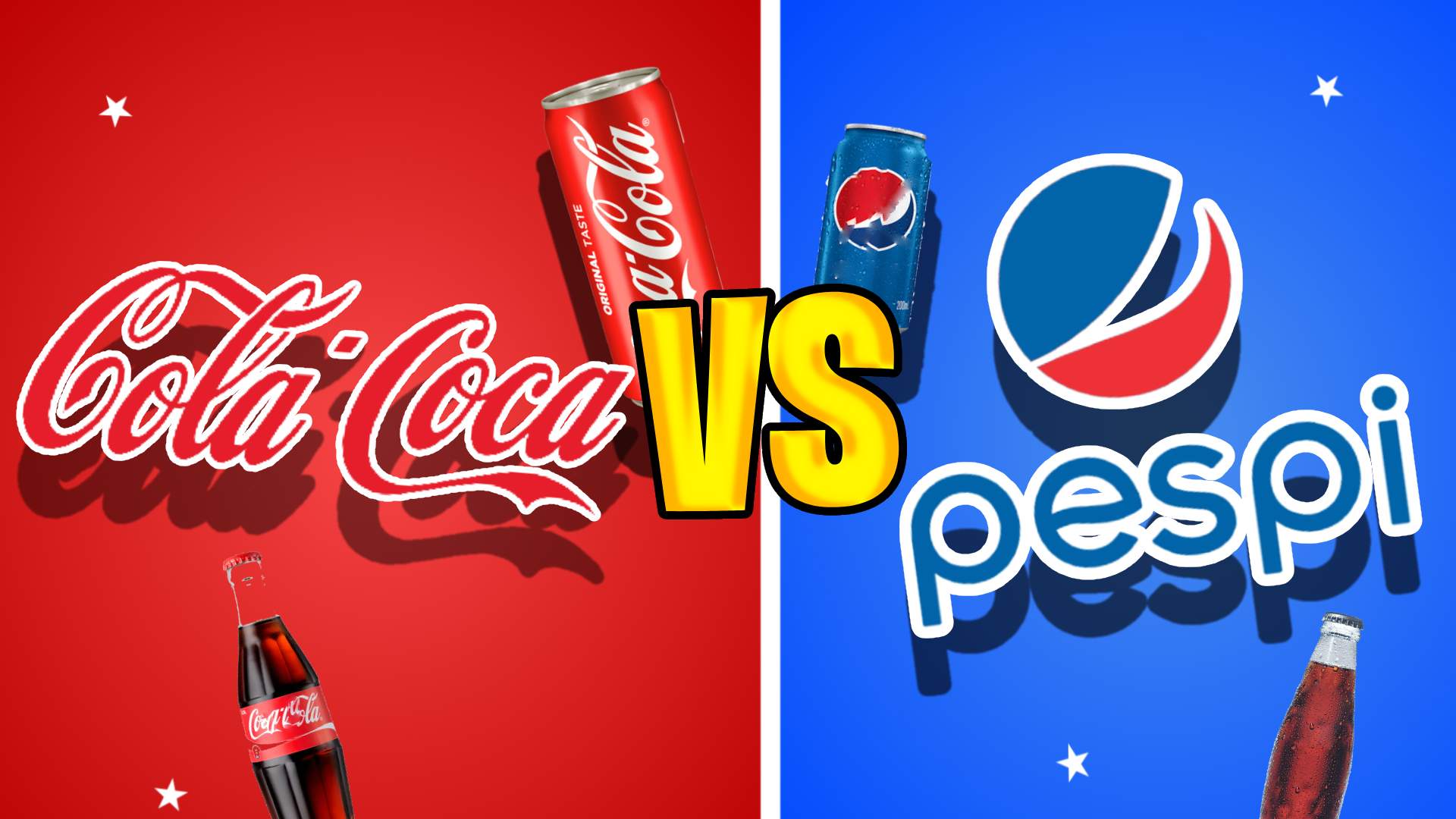 🆕🔴COLA COCA VS PESPI 🔵🥤🔥