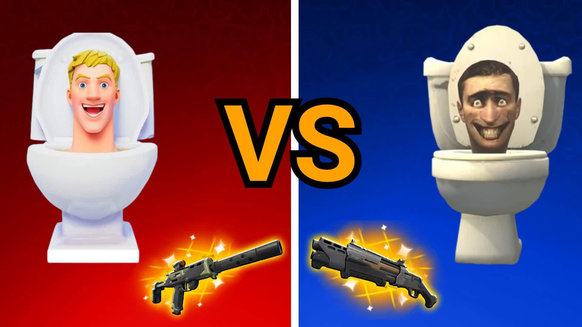 SKIBIDI TOILET RED VS BLUE