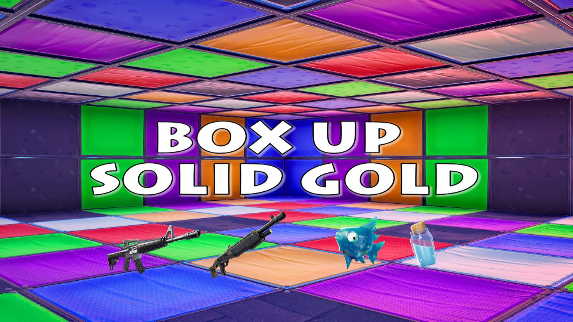 📦UEFN BOX UP SOLID GOLD📦