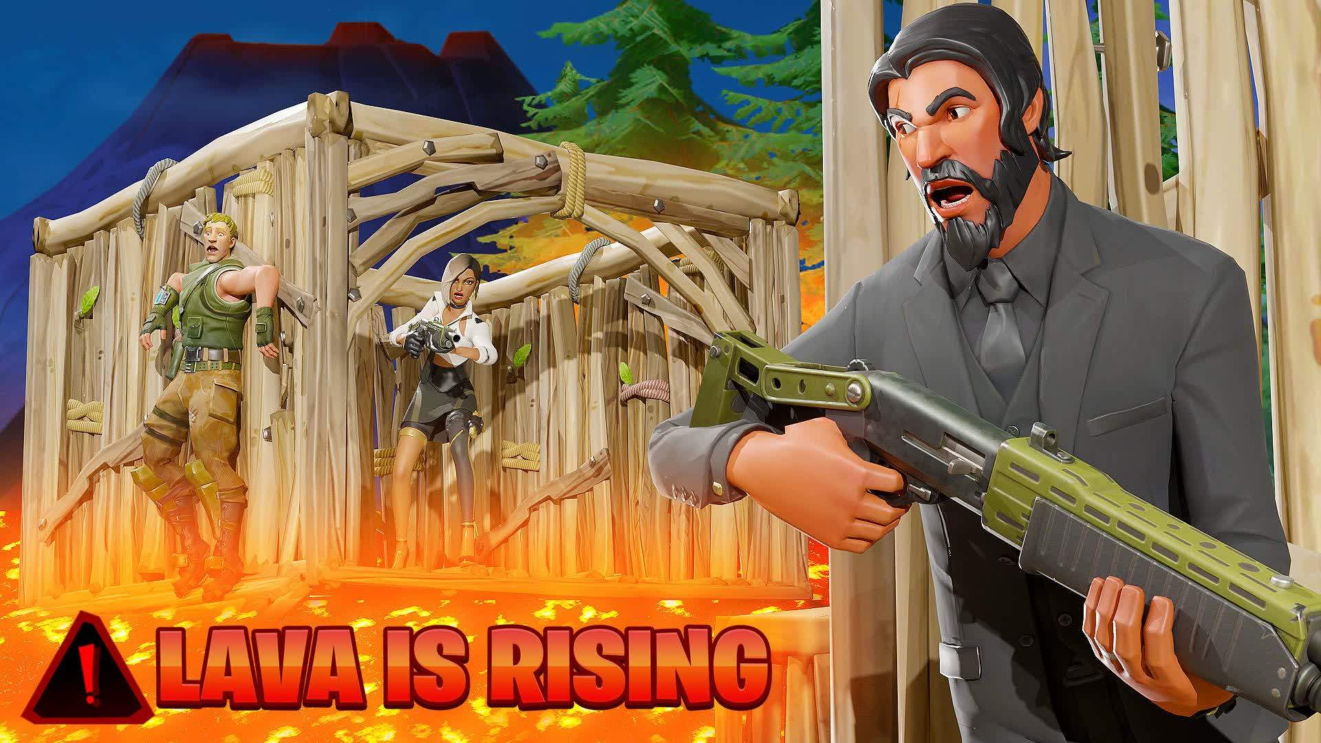 Floor Is Lava Box Fights - 1v1