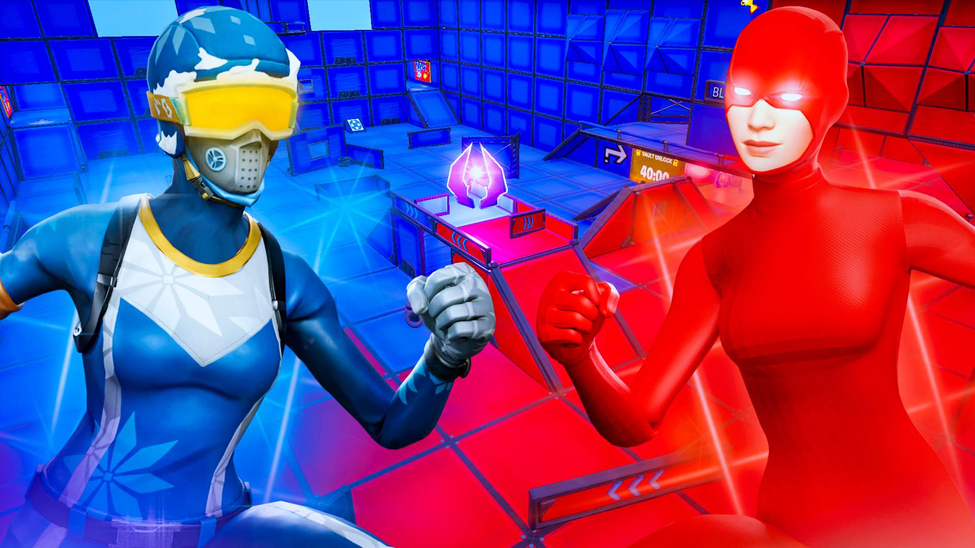 EPIC RED VS BLUE 🔴🔵