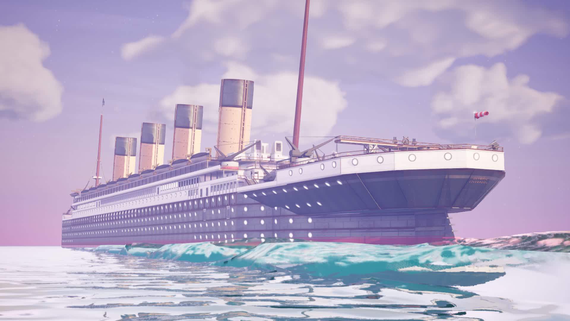 R.M.S. OLYMPIC (1934) – FREE-FOR-ALL