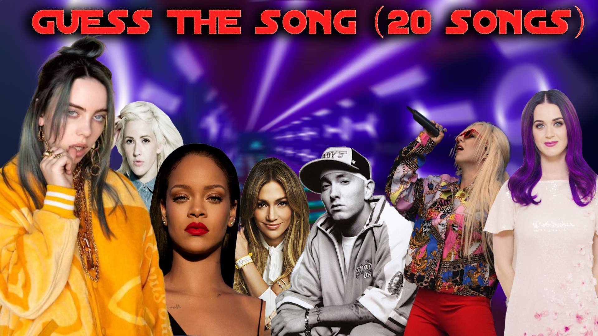 GUESS THE SONG (20 SONGS)