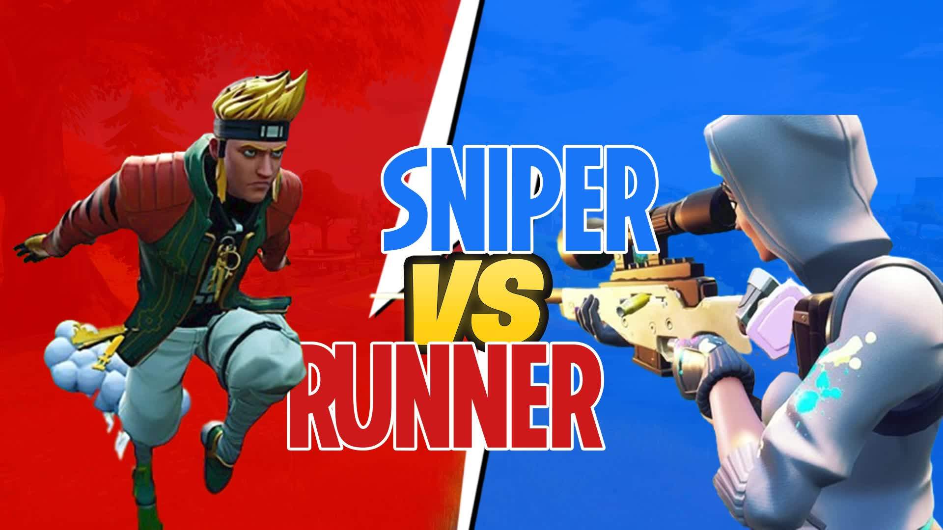 🔫SNIPER VS RUNNER 🏃🏻DownStairs 🪜💥