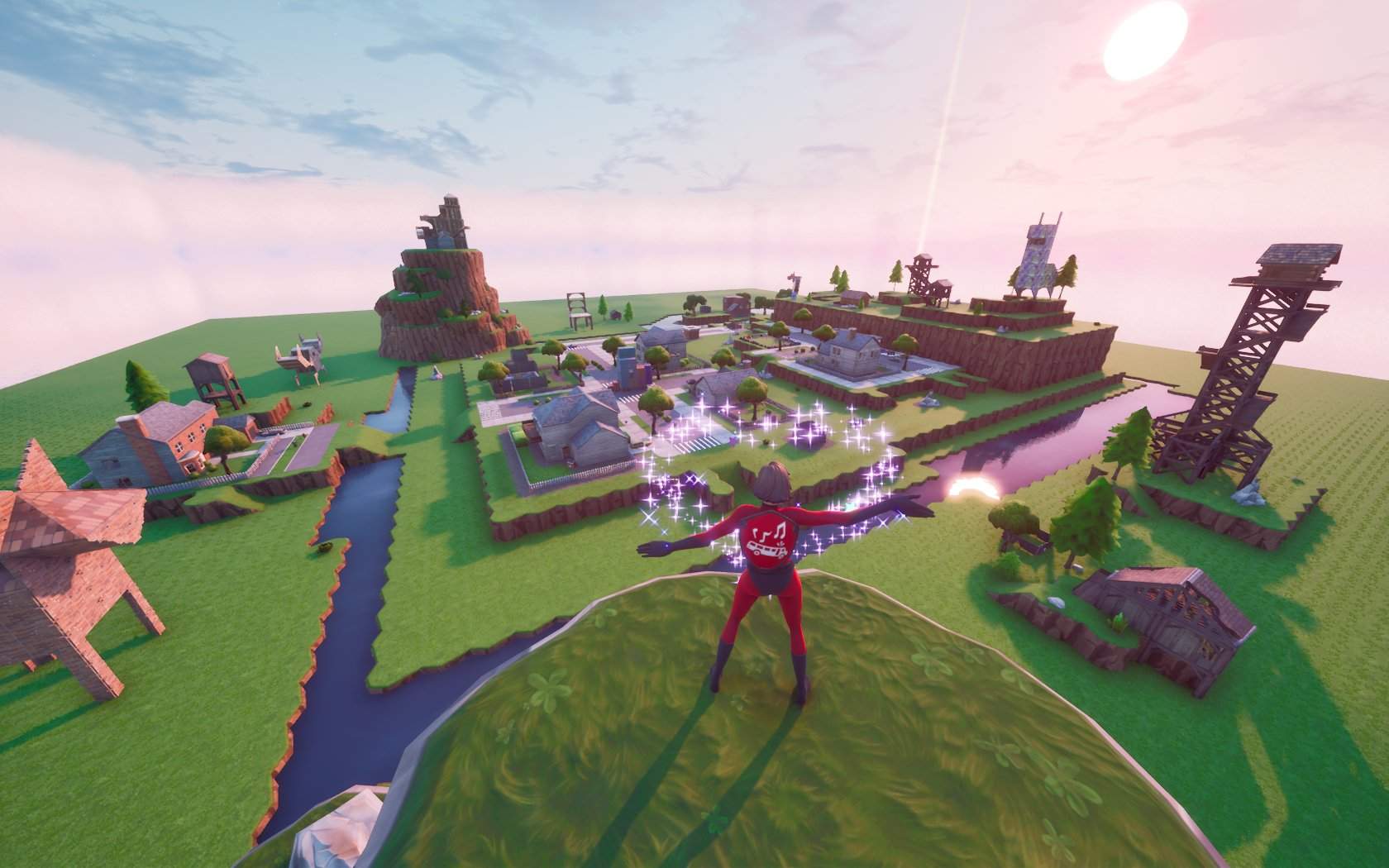 GUNGAME IN CHAPTER 1 LOCATIONS