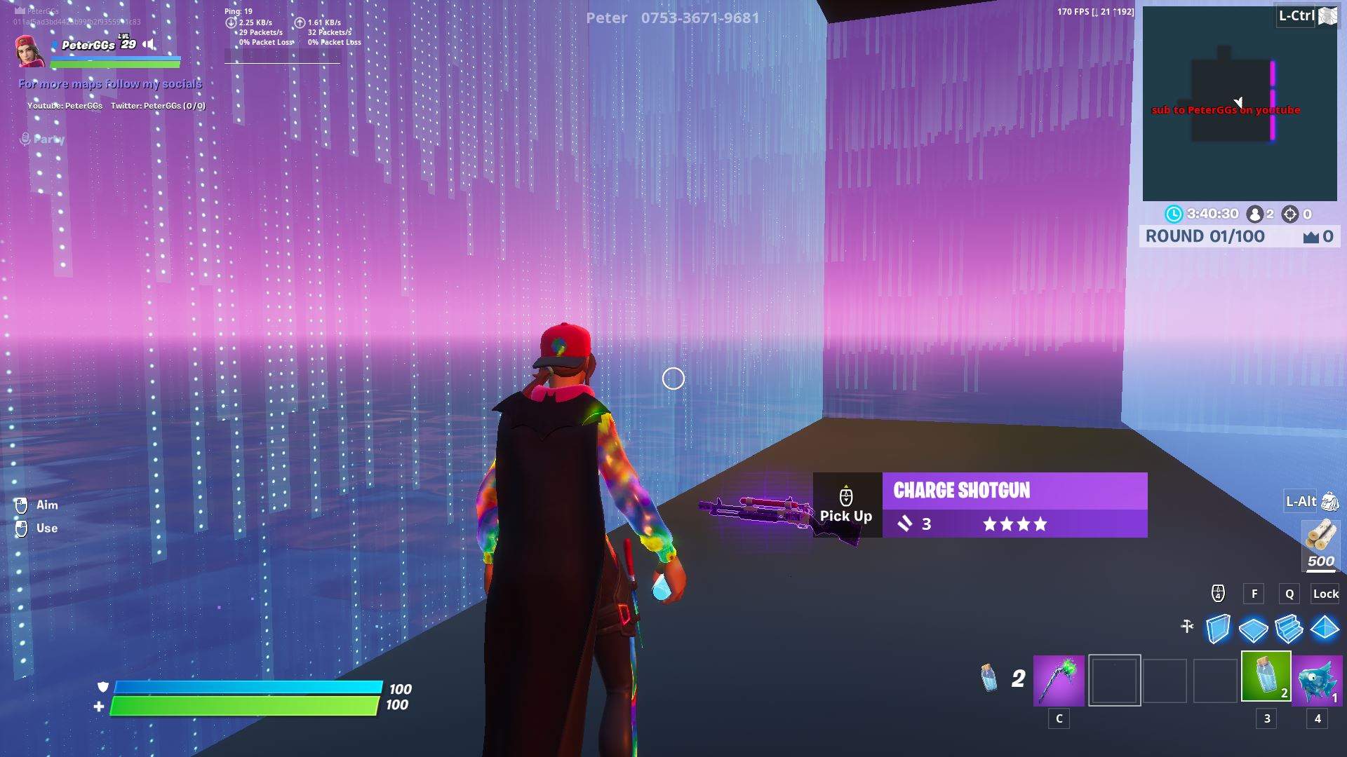 1V1 BOXFIGHTS (CHARGED SHOTGUNS) NO BUGS