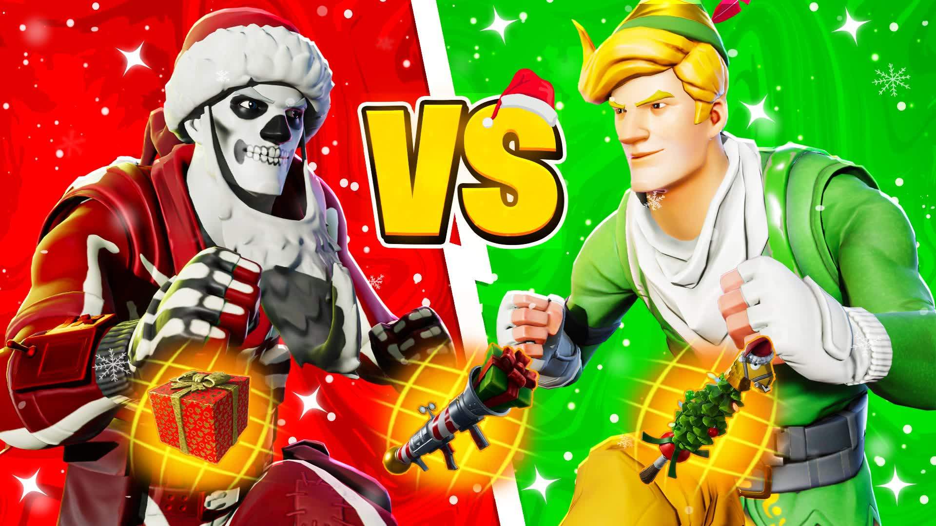 🎅CHRISTMAS RED VS GREEN🔴🟢