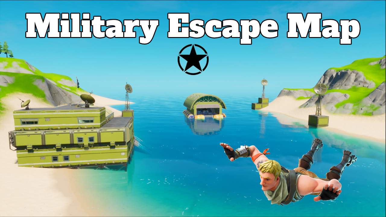 MILITARY ESCAPE MAP!