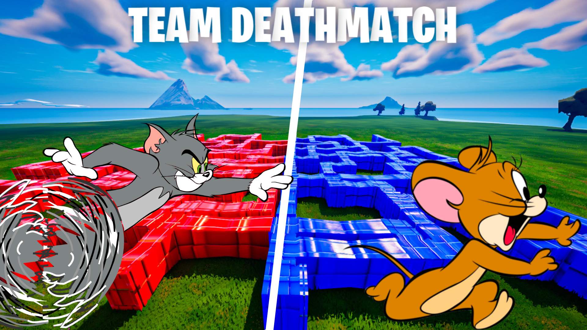 TOM VS JERRY 🔴🔵