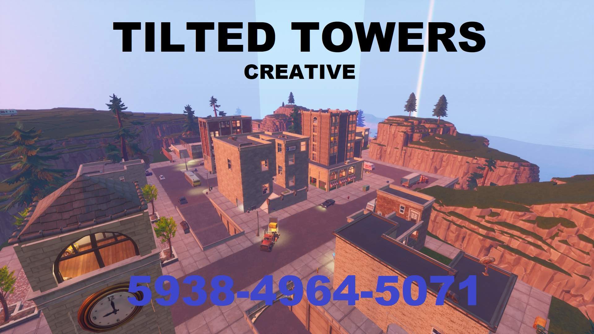 OG TILTED TOWERS 1V1 MAP