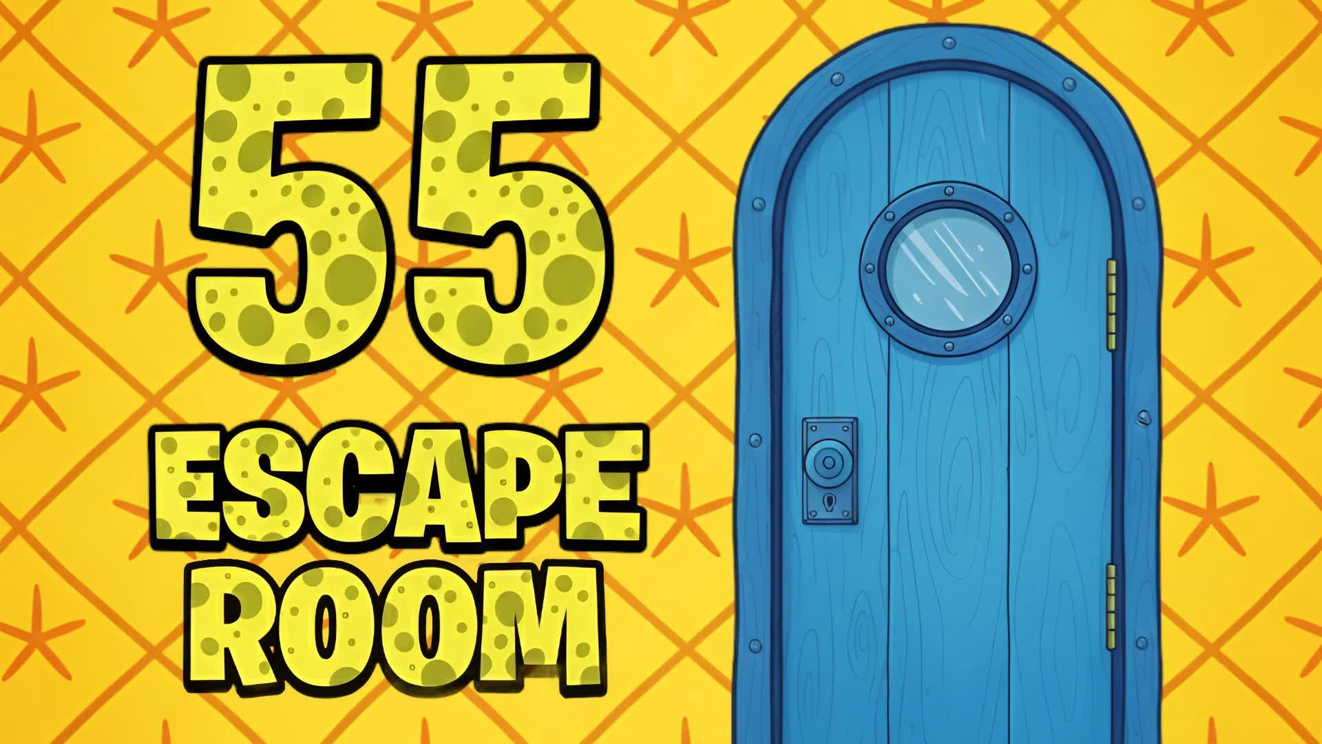 55 SPONGE ESCAPE ROOM
