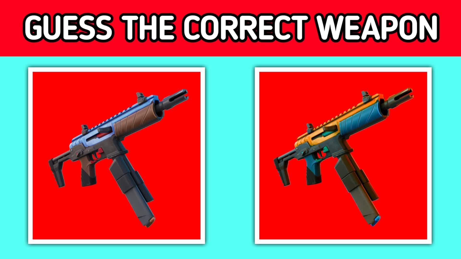 GUESS THE CORRECT WEAPON! 🔎