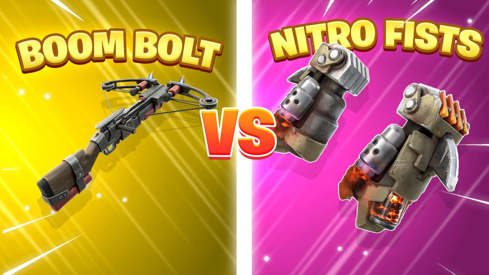 🏹 BOOM BOLT VS NITRO FISTS 🤛