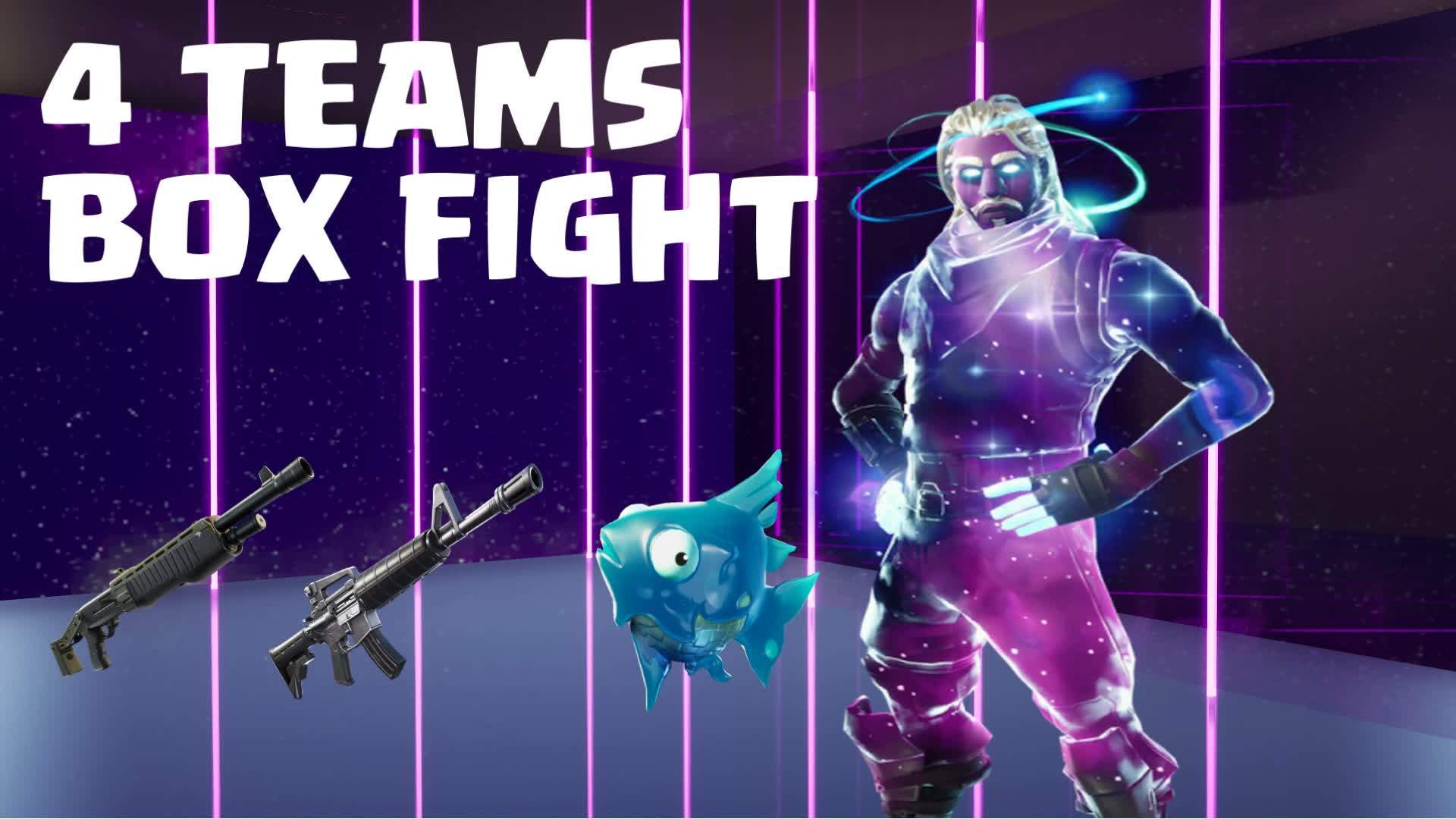 🌌4v4v4v4 GALAXY BOX FIGHT 🌌