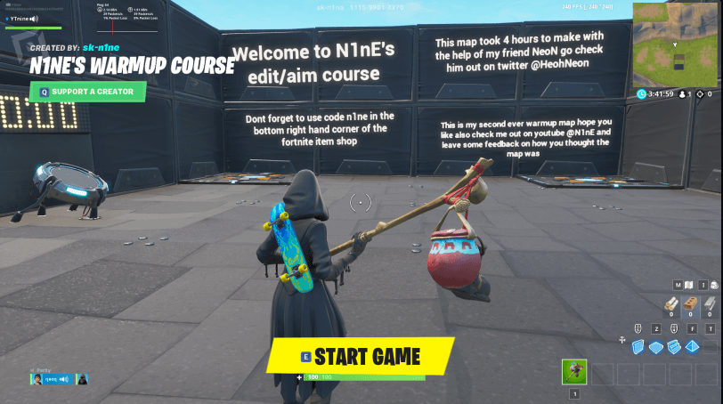 N1NE'S WARMUP COURSE