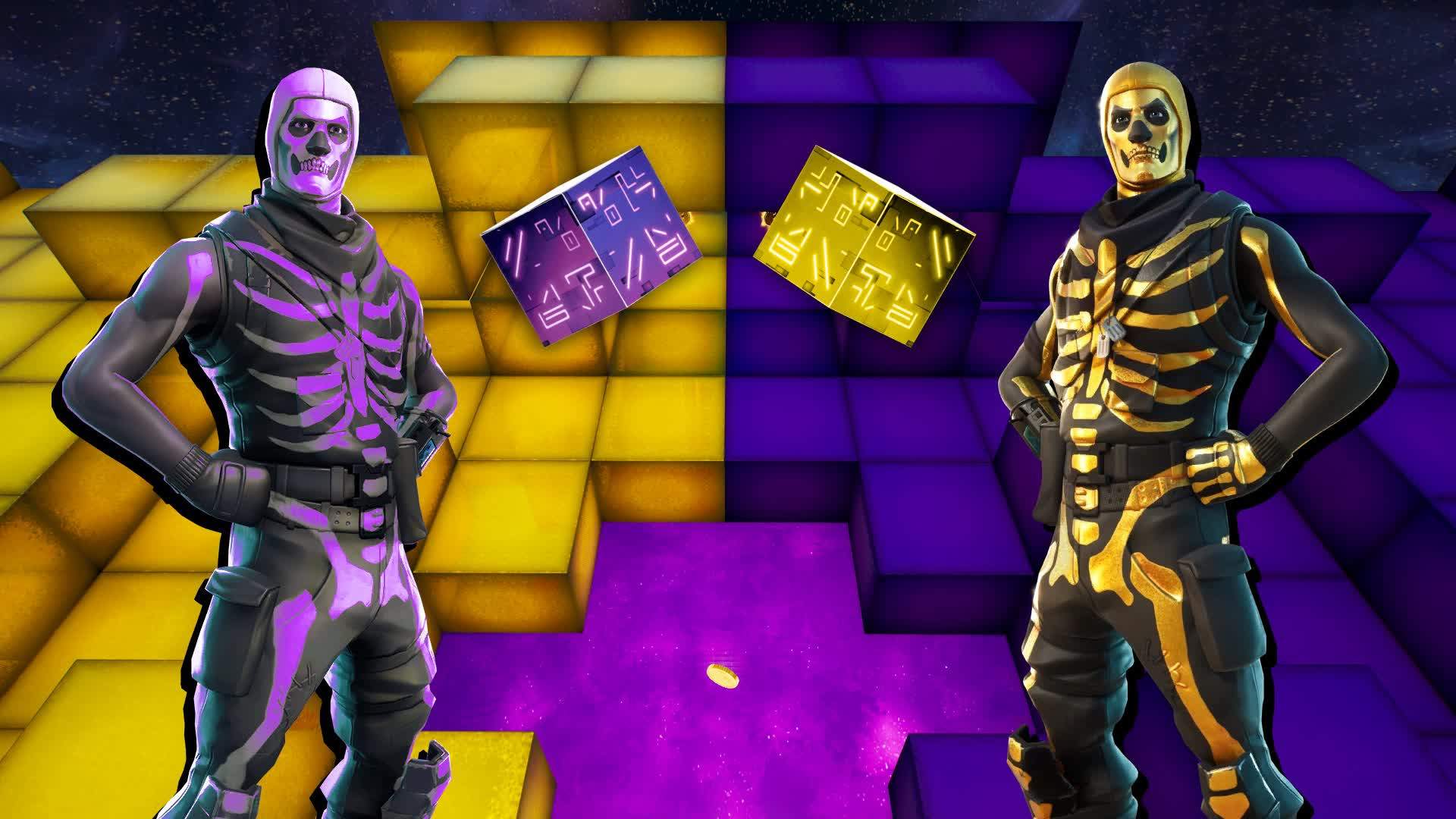 💯💠CUBE WARS💠 GOLD VS PURPLE💛💜💯