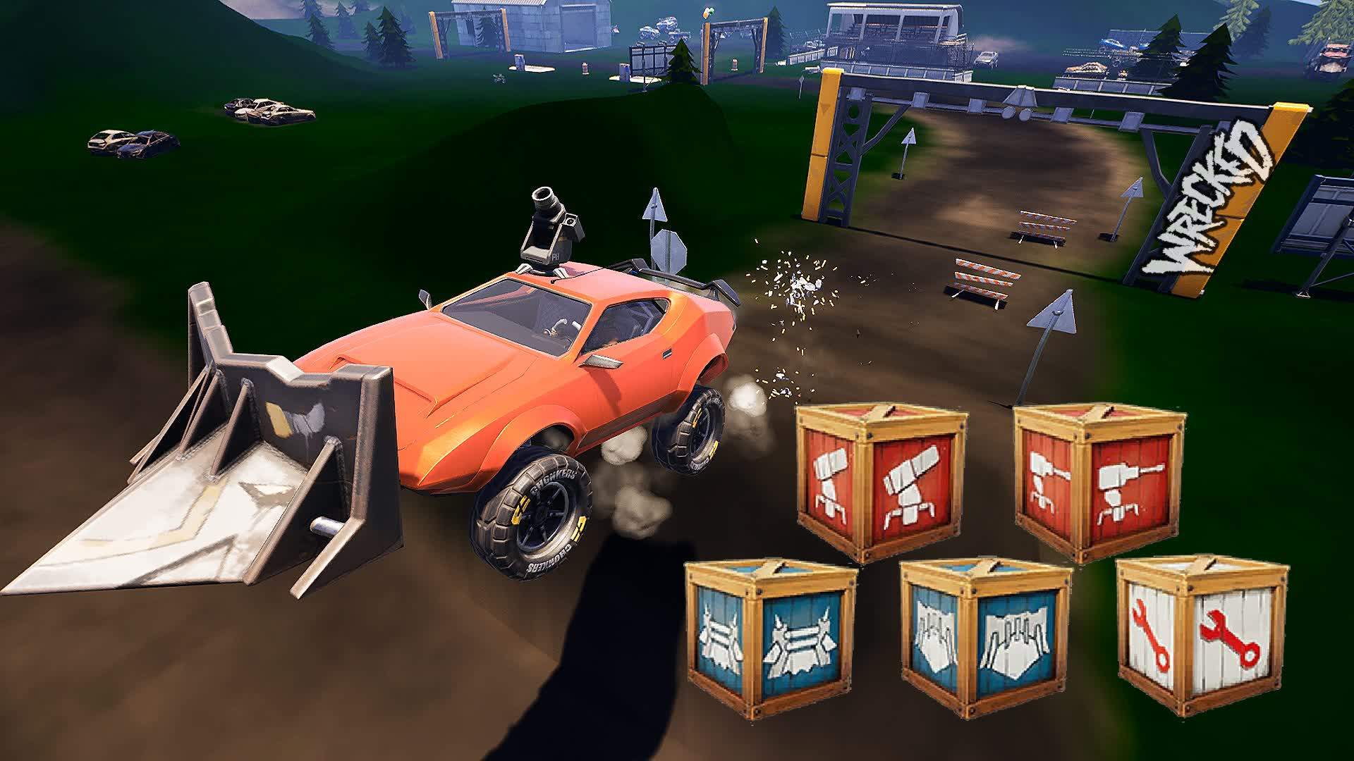 🎱Monster Trucks Crazy 8 Wrecked