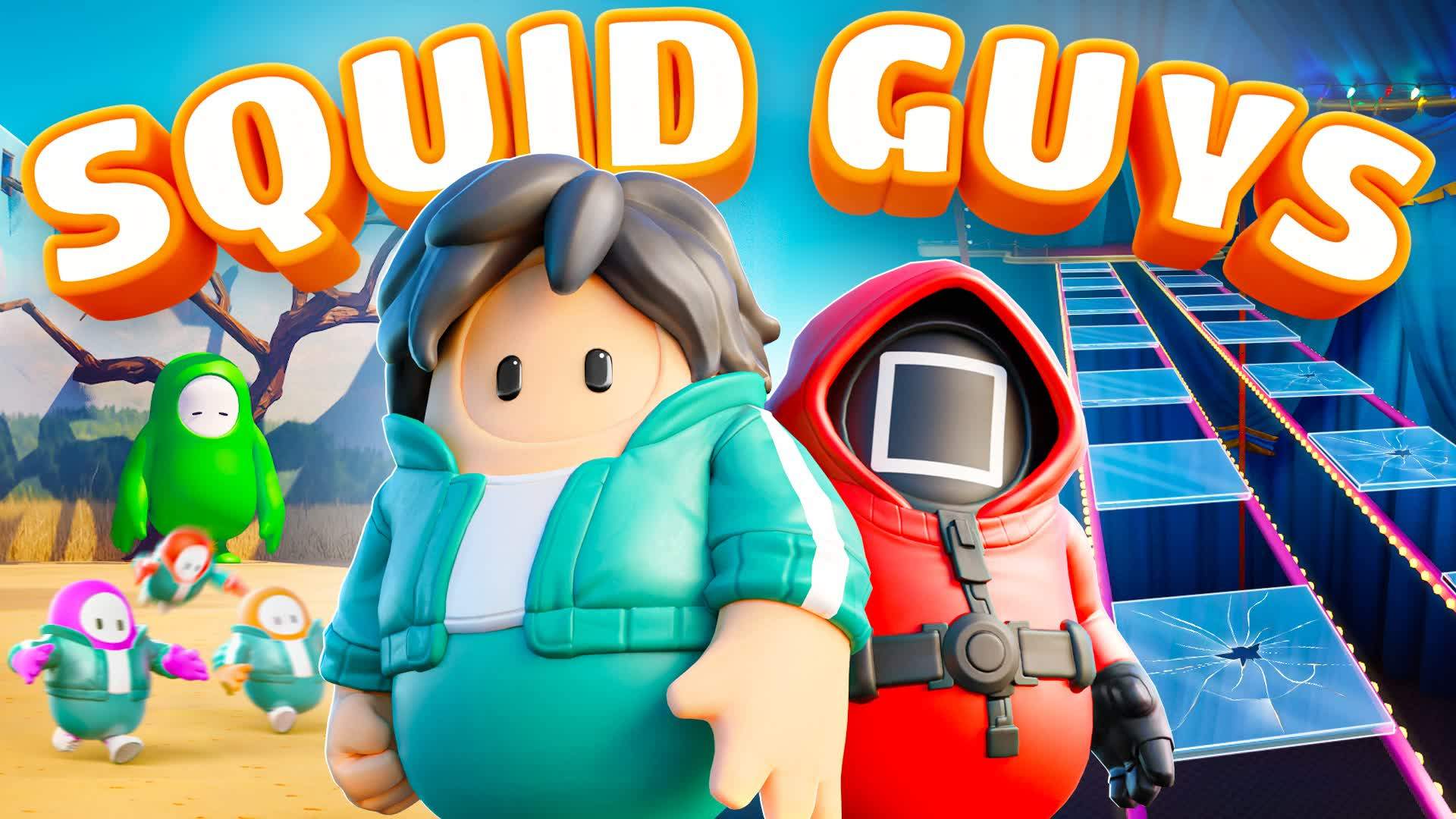 🦑 SQUID GUYS - OCTO GAME in FALL GUYS