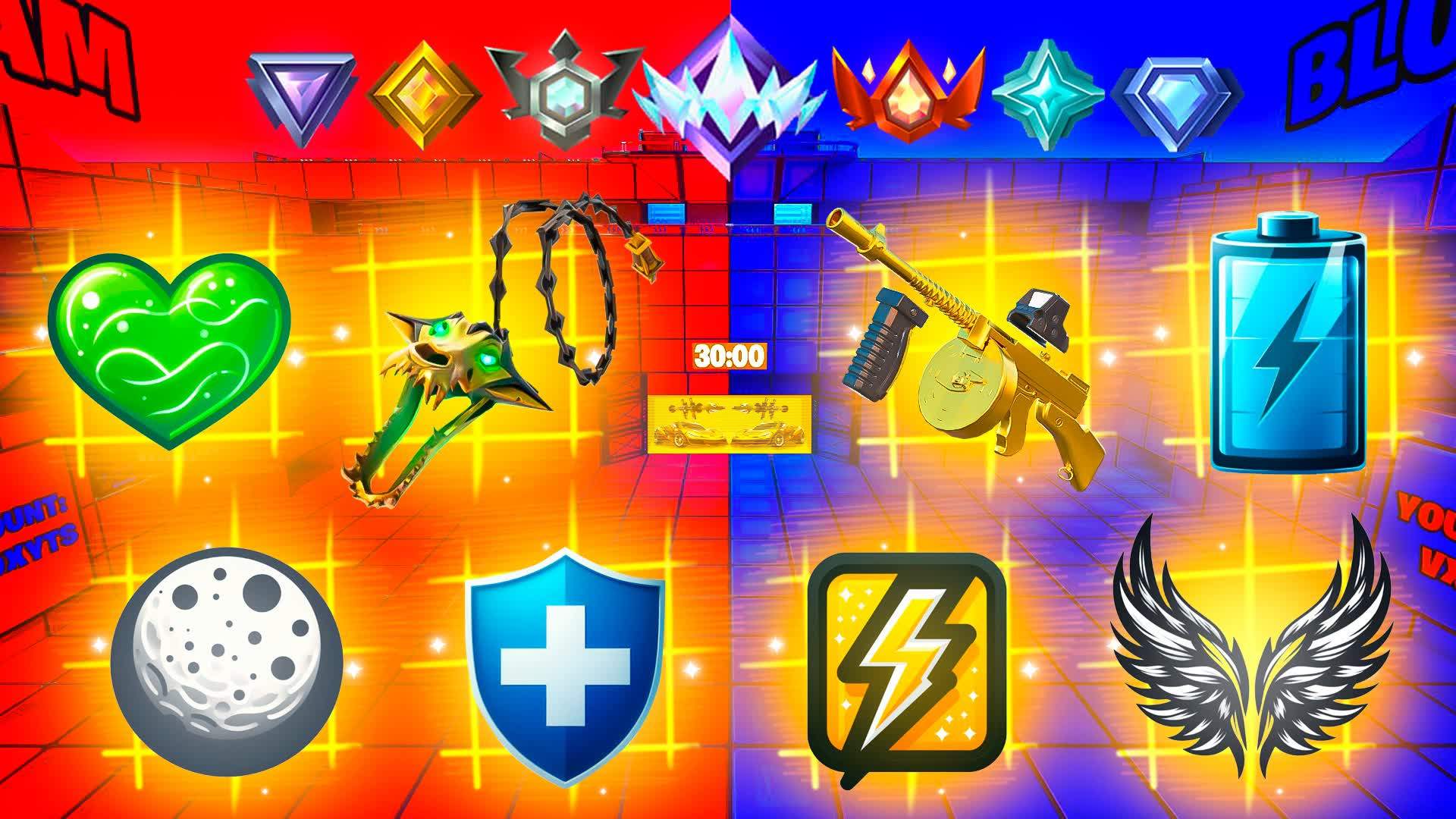 POWER RED VS BLUE [RANKED] 🔵🔴