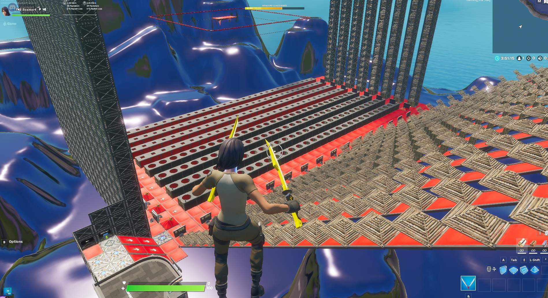 ENTRAINEMENT EDITS OU COURSE (4 JOUEURS)