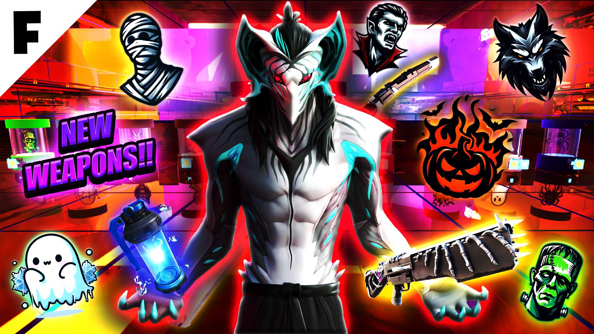 🎃Halloween Rumble:🔴🧟Red vs Blue👻🔵🎃