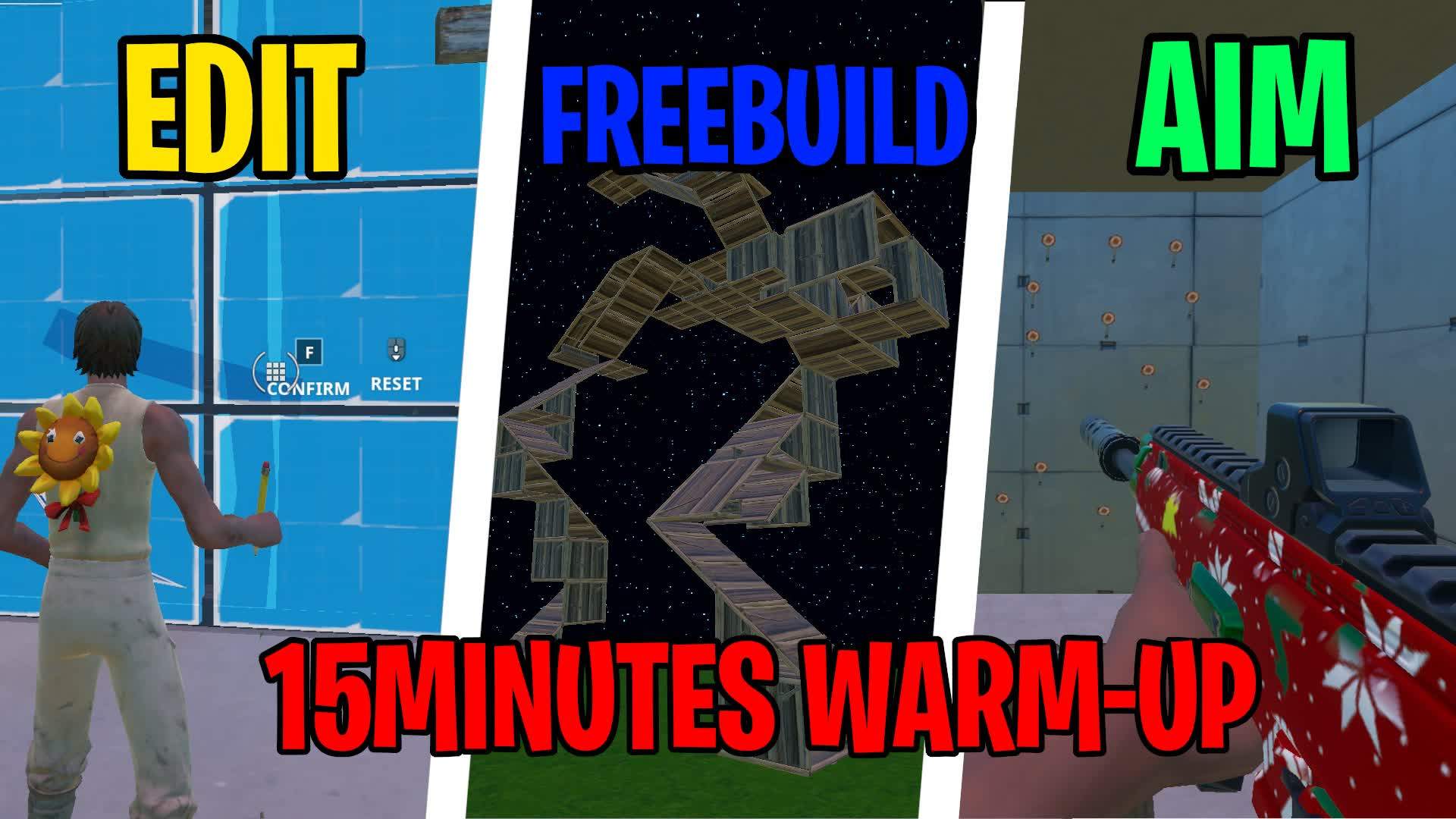 🎯15 MINUTES WARMUP EDIT,AIM,PIECE