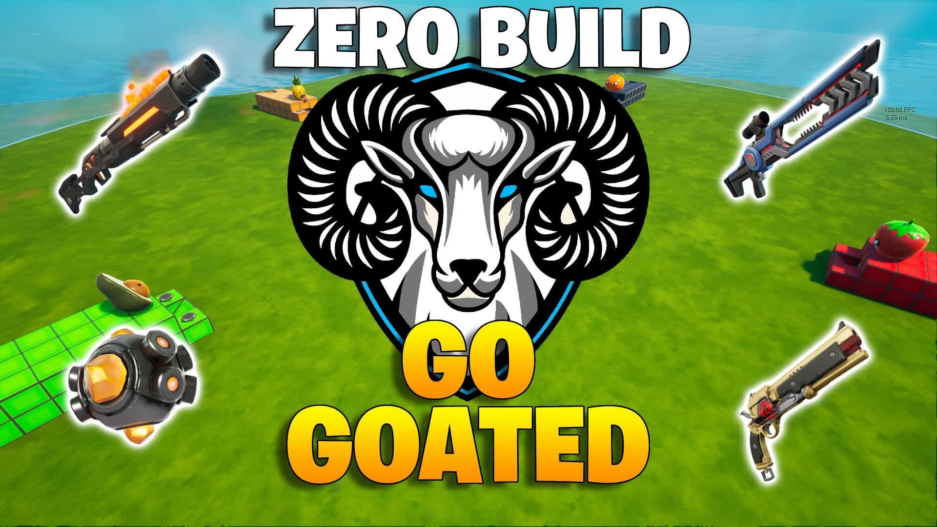 🐐 GO GOATED 🌩 ZERO BUILD by DZIEDZIC