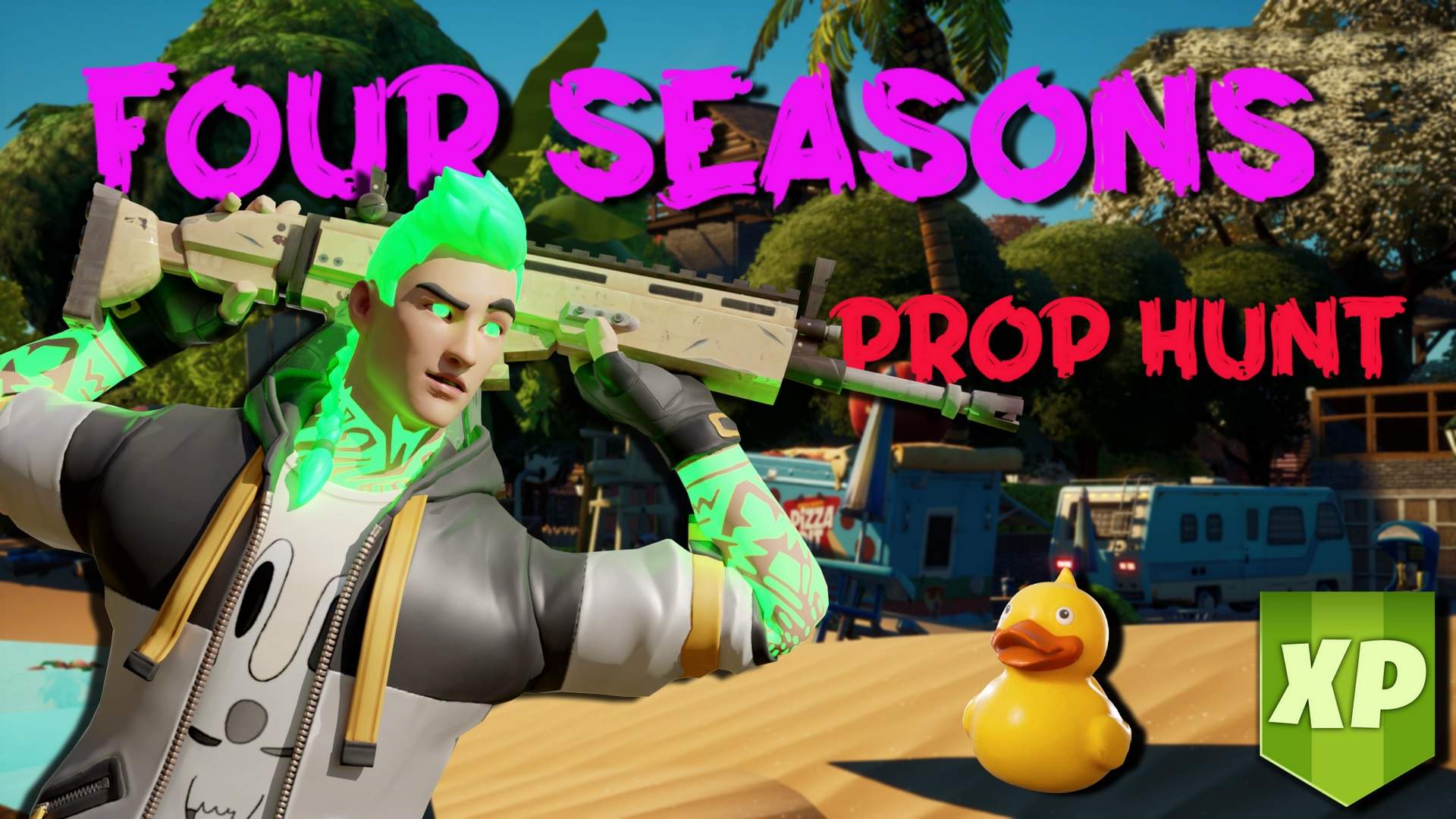 💐❄️ PROP HUNT - FOUR SEASONS 🌞🍂