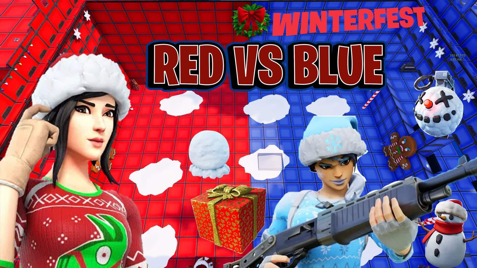 🎄WINTERFEST 🔵BLUE VS RED 🔴