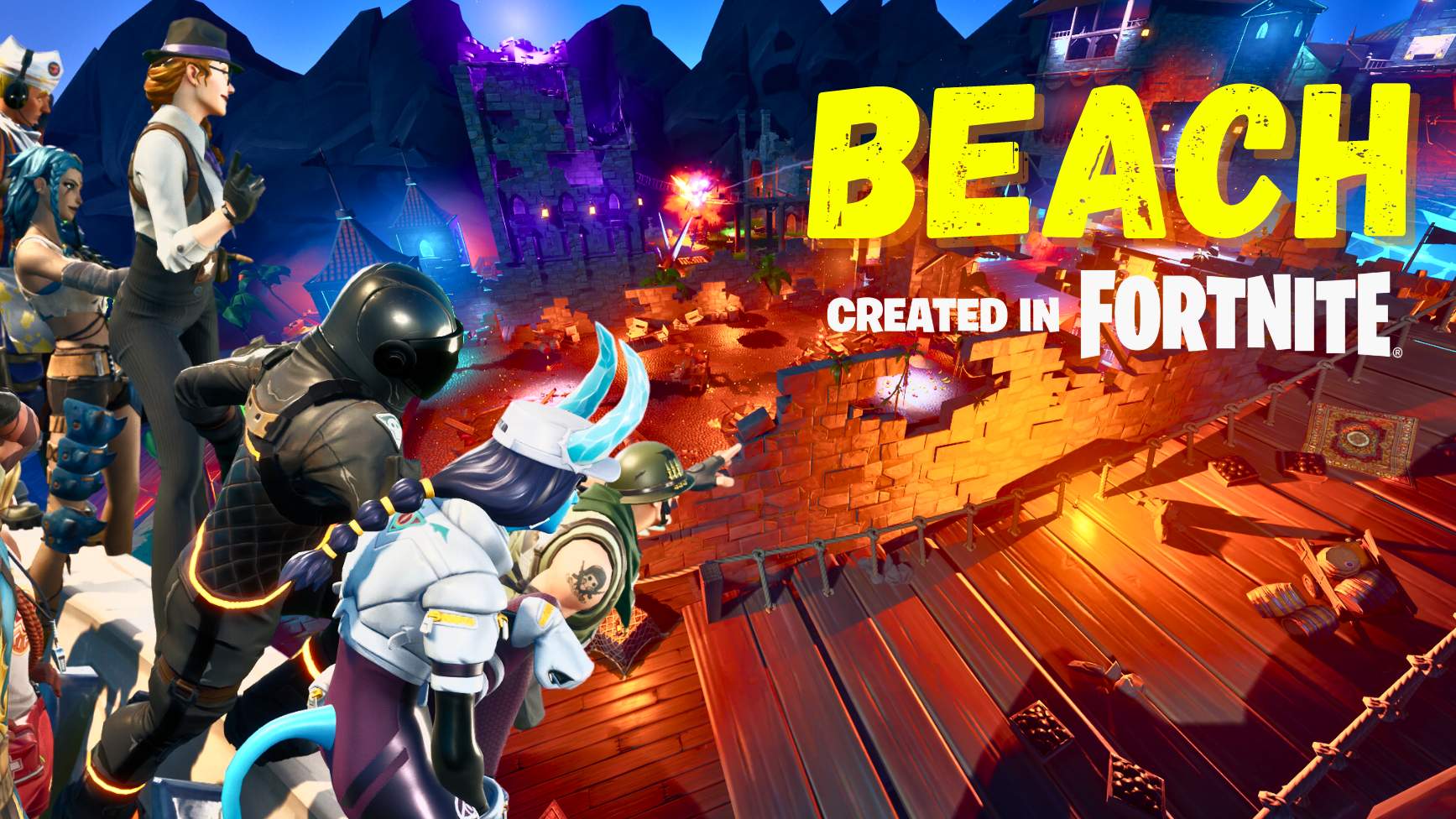 Beach Fornite! 🏖️