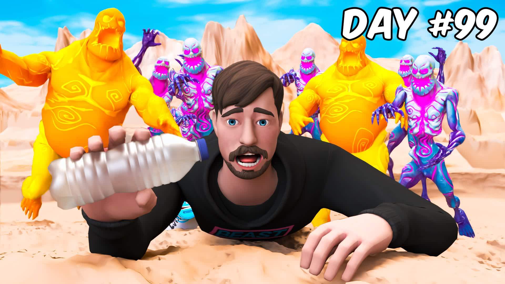 🏜Survive 100 Days In The Desert🏜