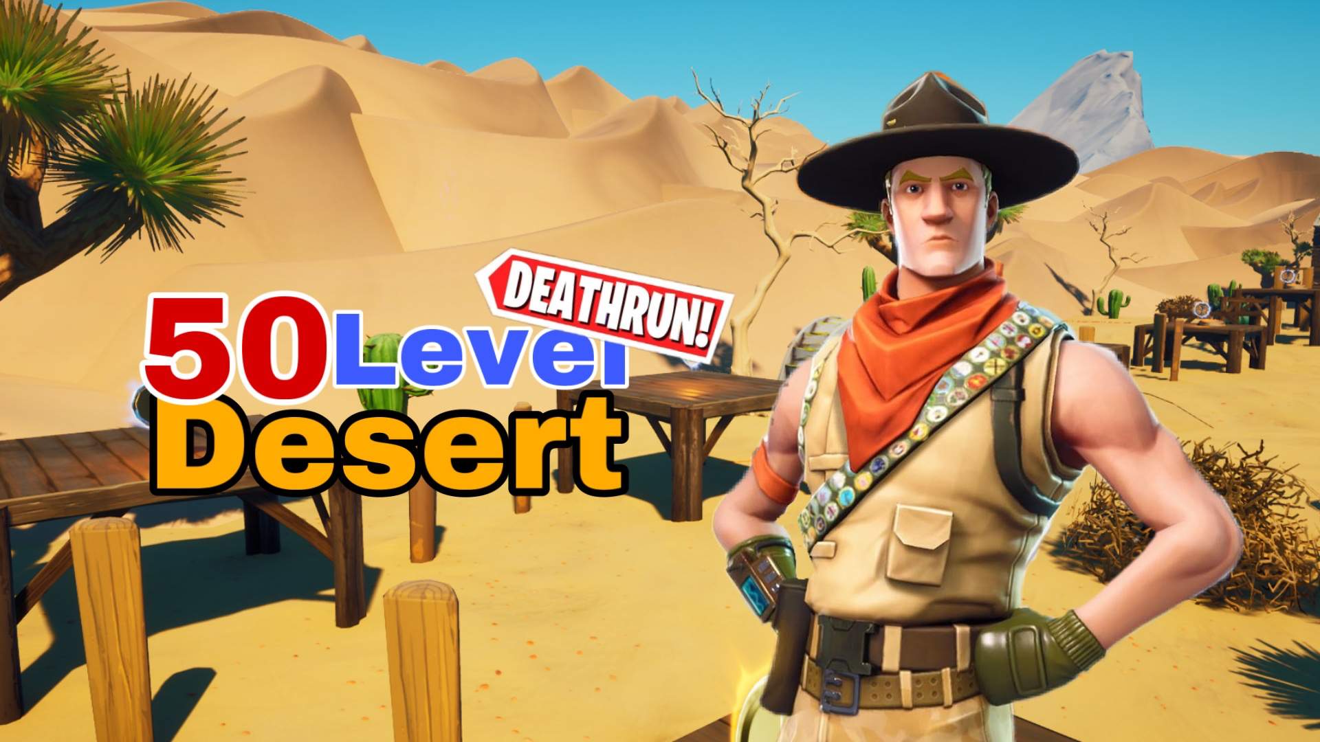 🌵50 LvL Desert Deathrun 🌵