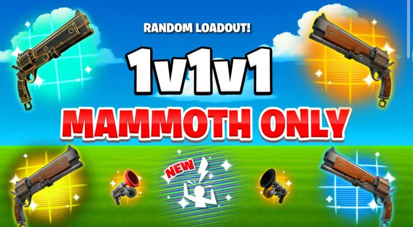 1V1V1 MAMMOTH ONLY 1V1 FREE FOR ALL