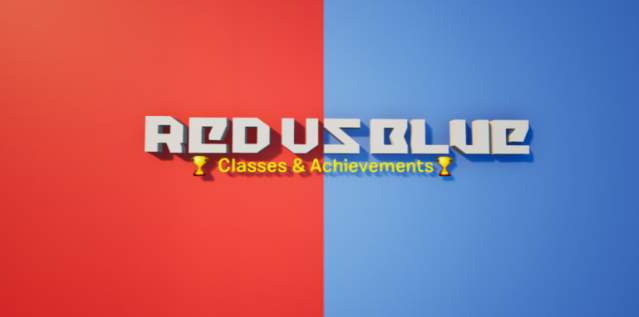 🔴RED VS BLUE🔵 TEAM PVP