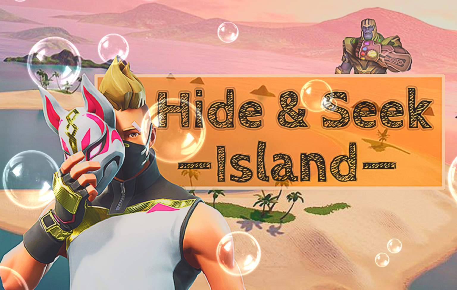 HIDE & SEEK DESERTED ISLAND