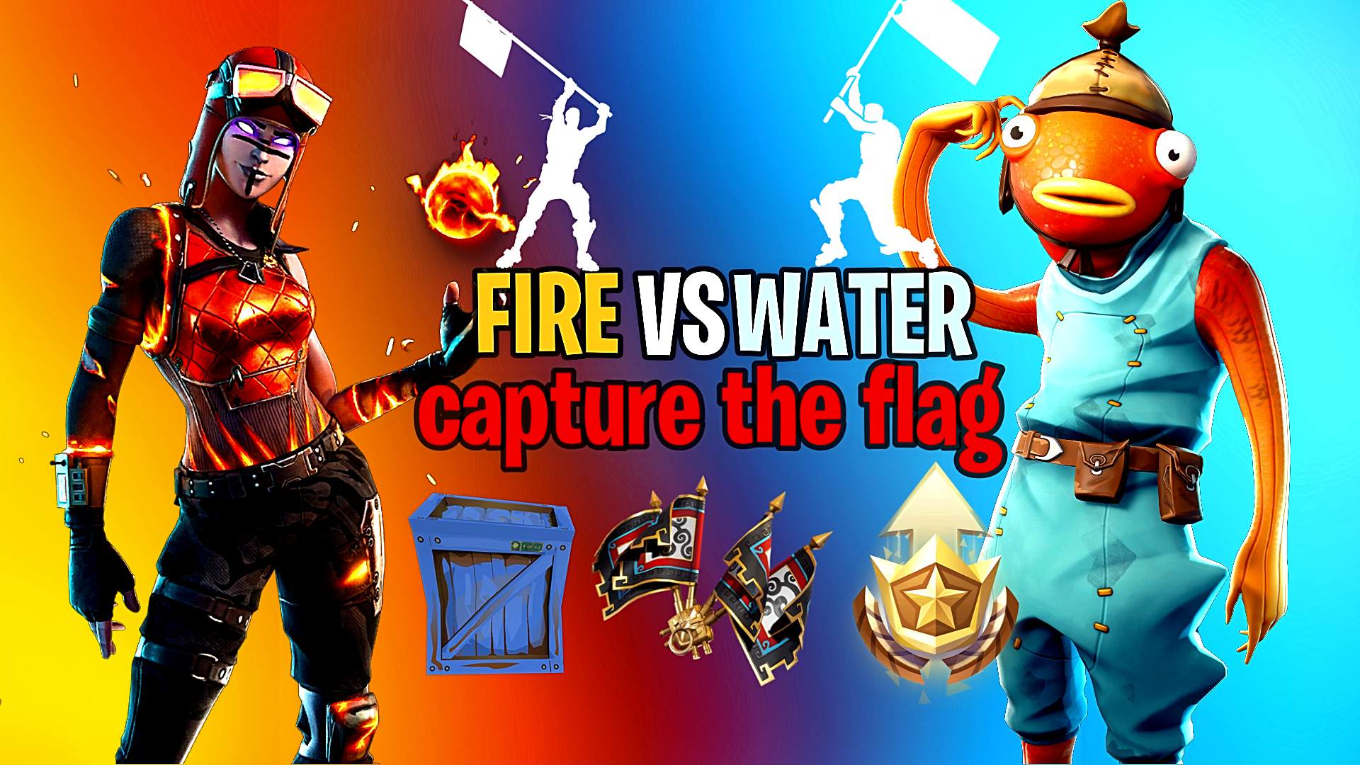 π₯FIRE VS WATERπ¦ (CTF)π©