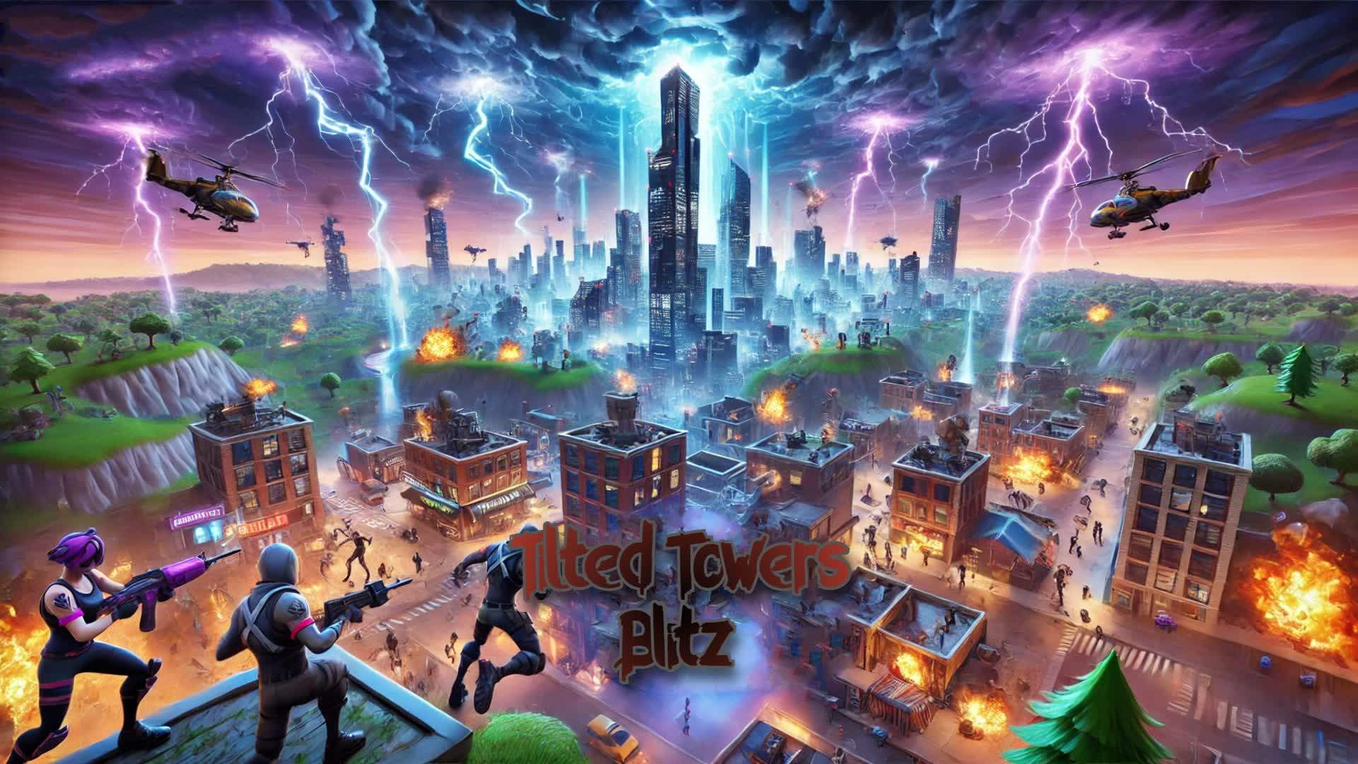 Tilted Towers Blitz 🏙️