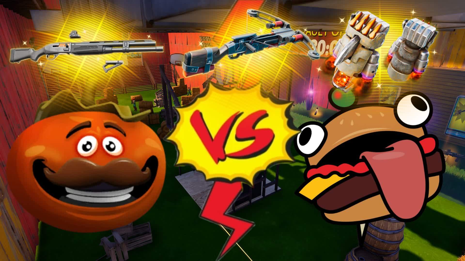 🍅TOMATO VS BURGER 🍔