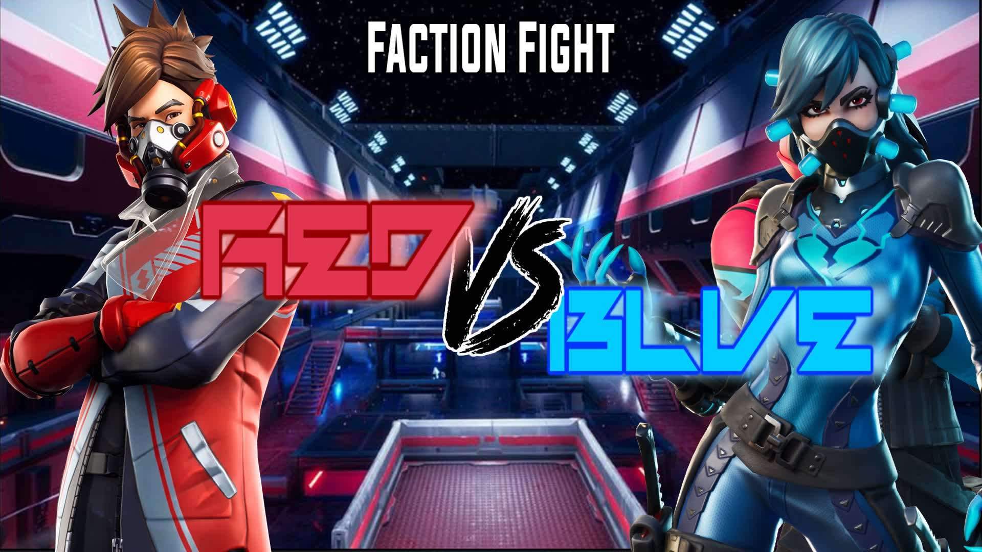 FactionFight - REDvsBLUE
