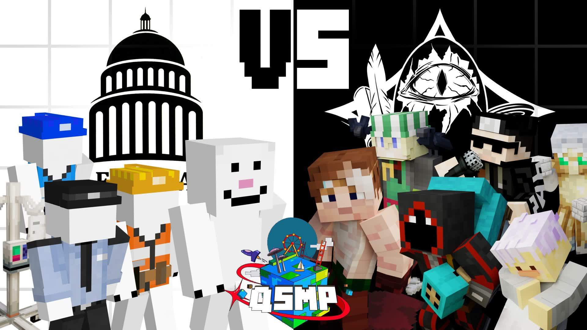 ⬜ The Federation VS Ordo Realitas ⬛ QSMP