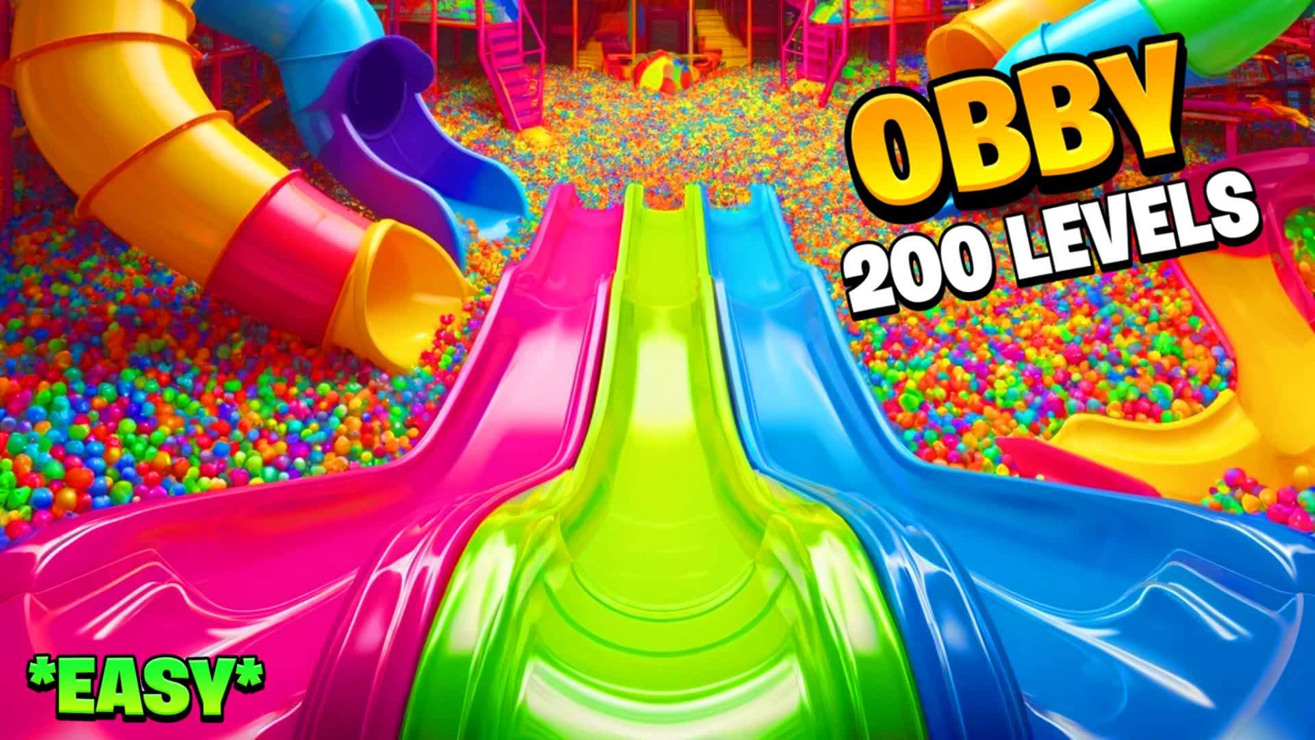 🌈  INSANE 200+ OBBY PARKOUR 🌈
