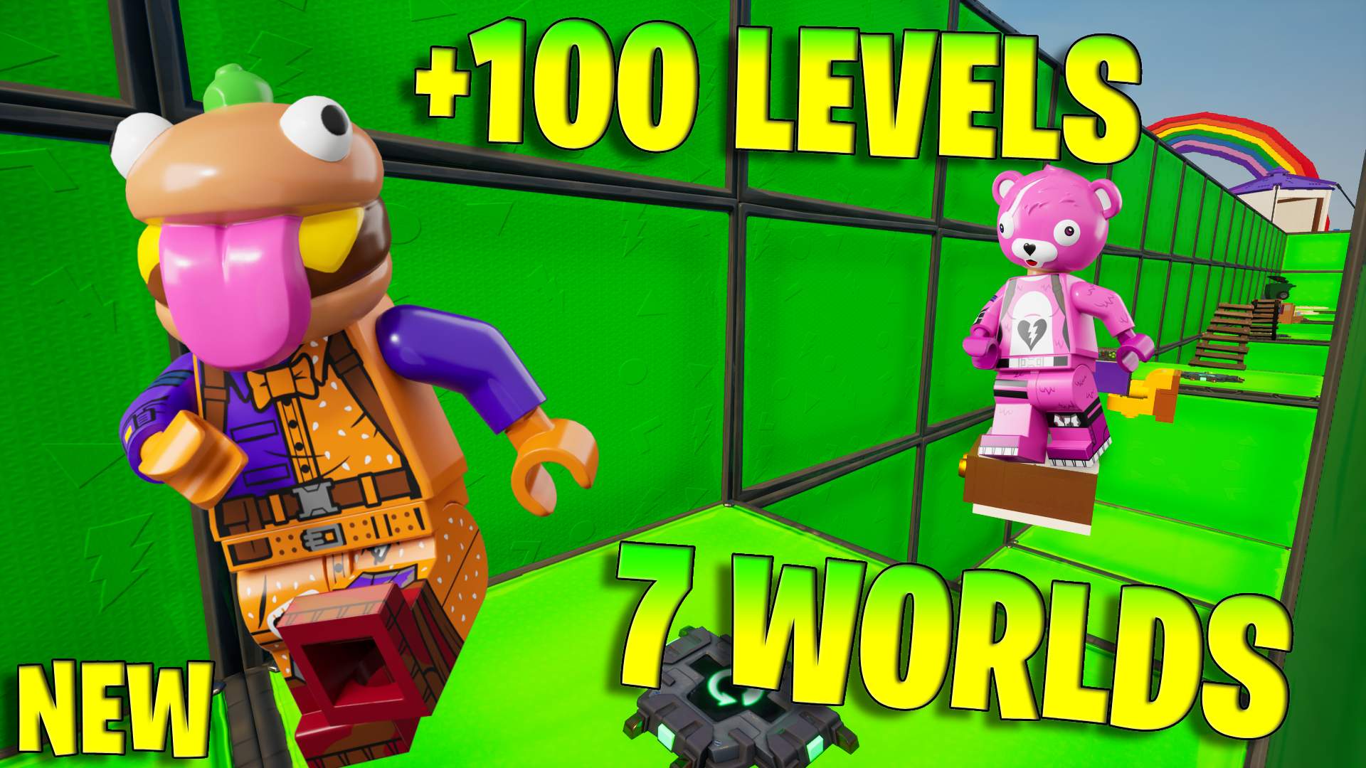 100 LEVEL BRICK DEATHRUN (+7 WORLDS)