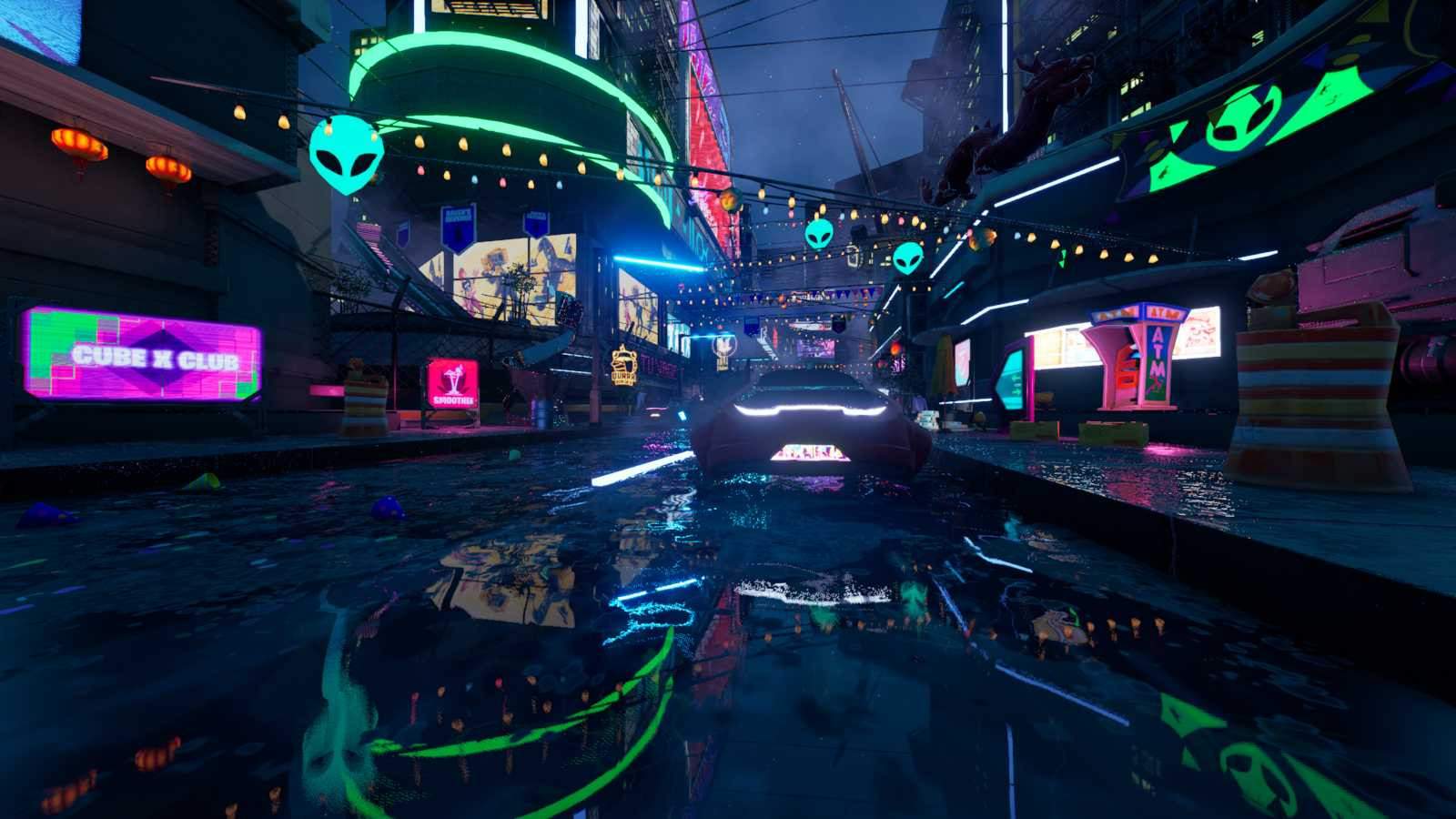 Cyber Alley Gunfight