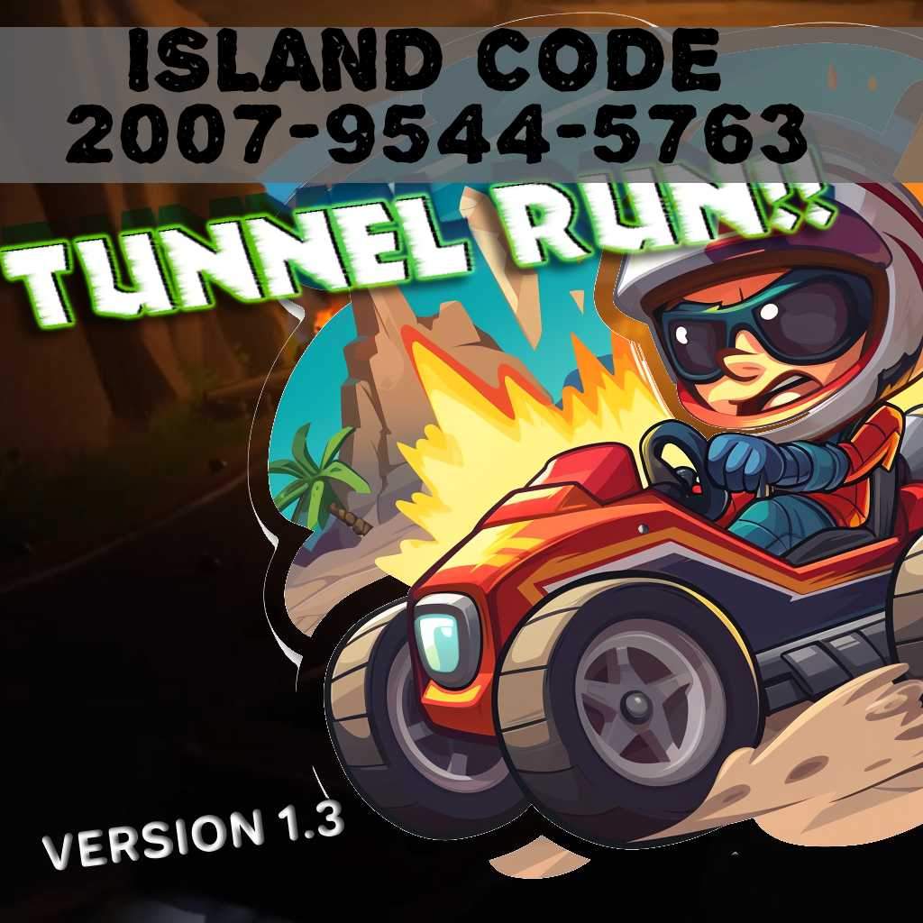 TUNNEL RUN - ONE CAR - 5 LAPS