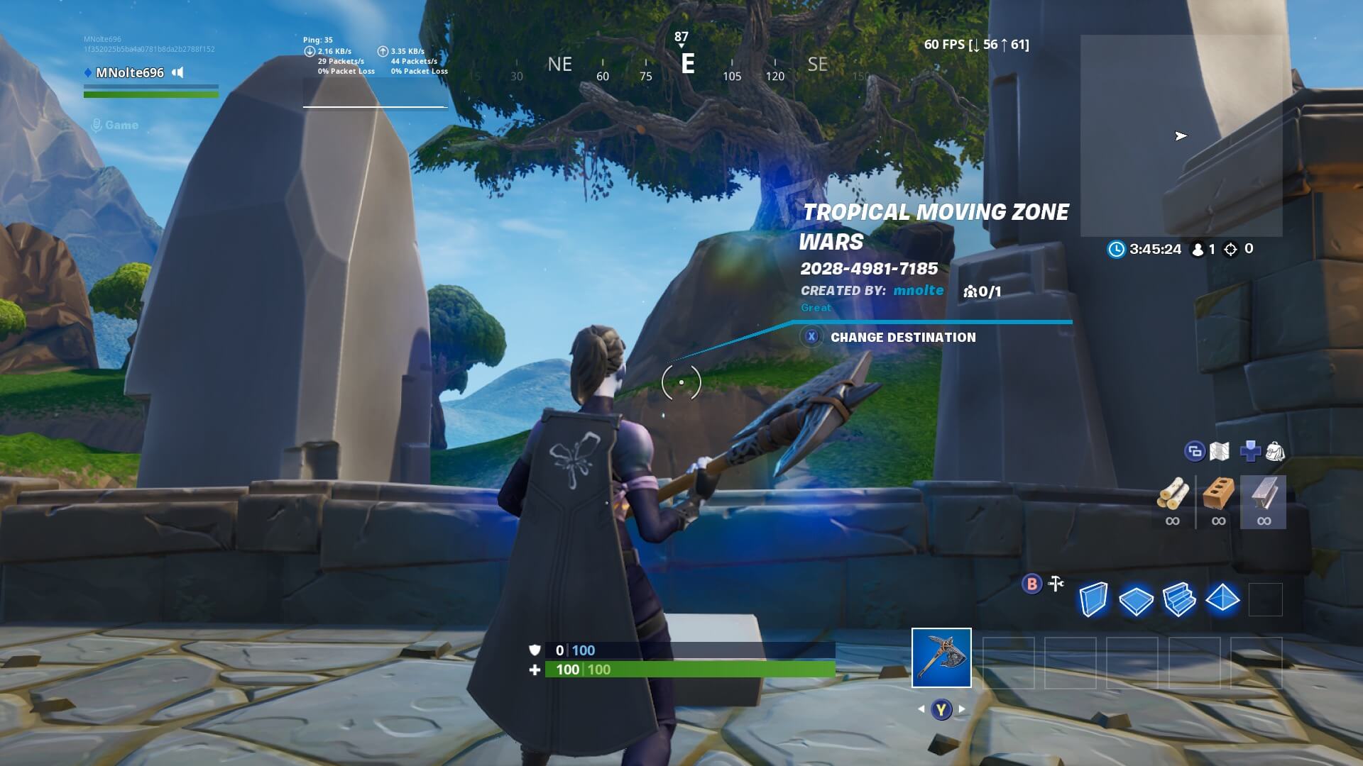 TROPICAL MOVING ZONE WARS