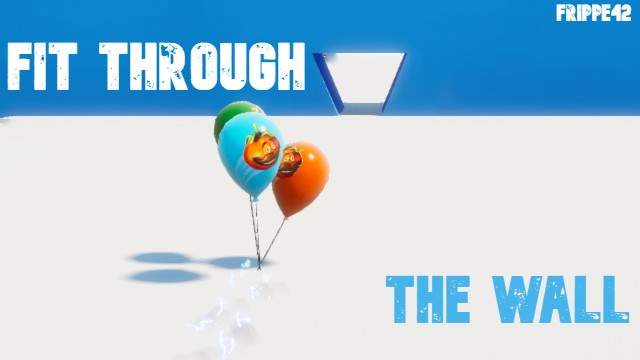 FIT THROUGH THE WALL